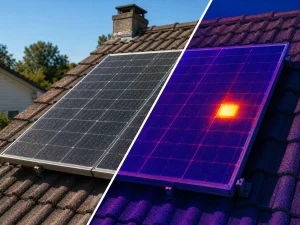 Puntos calientes en placas solares: el enemigo invisible de tu tejado